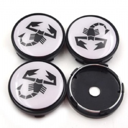 wheel center caps for Abarth 60mm